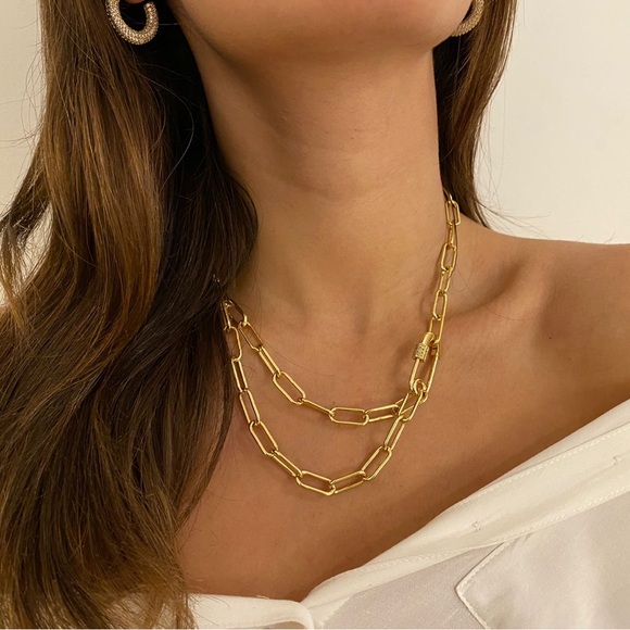 Gold and silver hoop - Picture 7 of 7